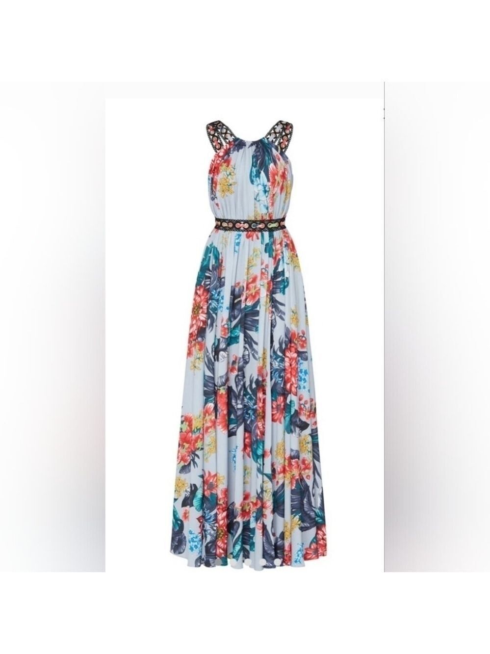 Badgley Mischka Floral Dress
